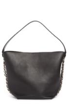 Givenchy Infinity Calfskin Leather Bucket Bag -
