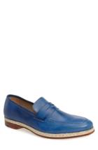 Men's Mezlan Battani Penny Loafer .5 M - Blue