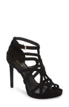 Women's Michael Michael Kors Sandra Platform Sandal .5 M - Black