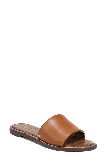 Women's Sam Edelman Gio Slide Sandal M - Brown
