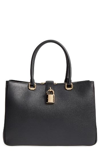 Dolce & Gabbana Grained Leather Shopper -