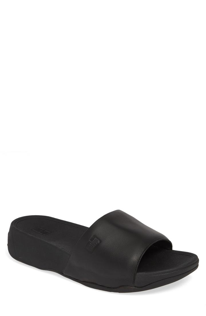 Men's Fitflop Brooks Pool Slide M - Black