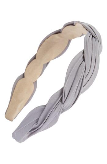 Tasha Wave Fabric Headband, Size - Blue