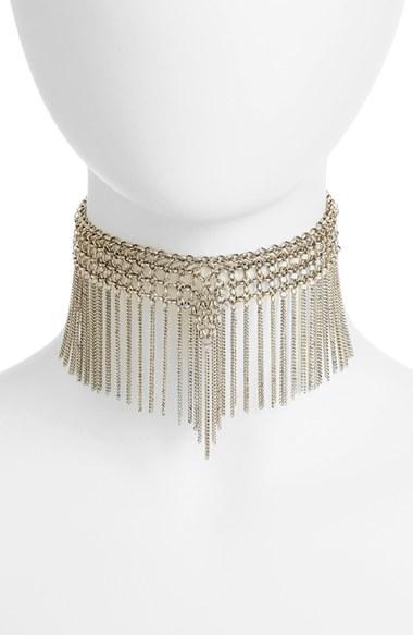 Women's Jules Smith Chain Fringe Choker