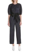 Women's Rebecca Taylor Broken Sateen Jumpsuit