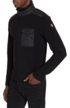 Men's Moncler Maglia Zip Cardigan - Black