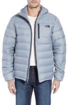 Men's The North Face Aconcagua Down Hooded Jacket - Grey
