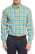 Men's Cutter & Buck Point Sur Fit Plaid Sport Shirt