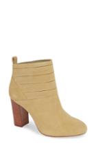Women's M4d3 Salama Block Heel Bootie .5 M - Beige