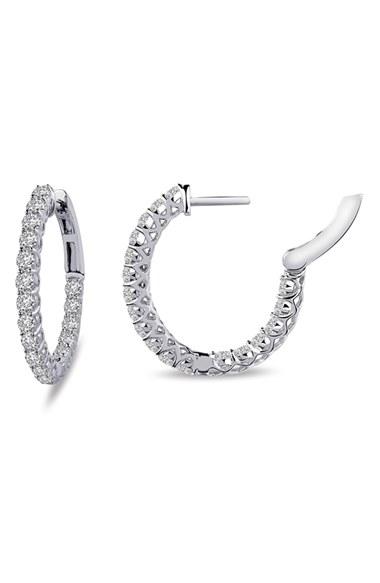 Women's Lafonn 'lassaire' Oval Hoop Earrings
