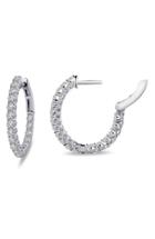 Women's Lafonn 'lassaire' Oval Hoop Earrings