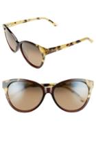 Women's Maui Jim Sunshine 56mm Polarizedplus2 Sunglasses - Marsala Tokyo Tortoise/ Bronze