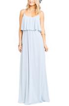 Women's Show Me Your Mumu Caitlin Cold Shoulder Chiffon Gown - Blue