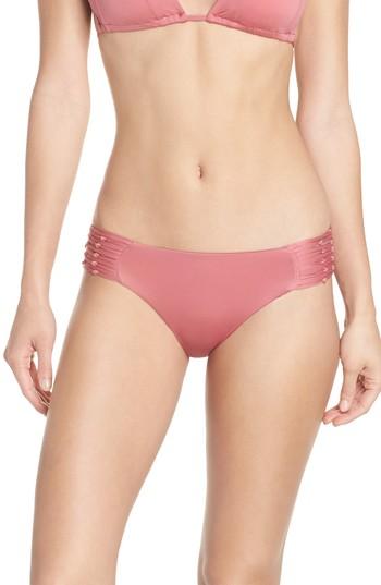 Women's Isabella Rose Why Knot Bikini Bottoms - Pink