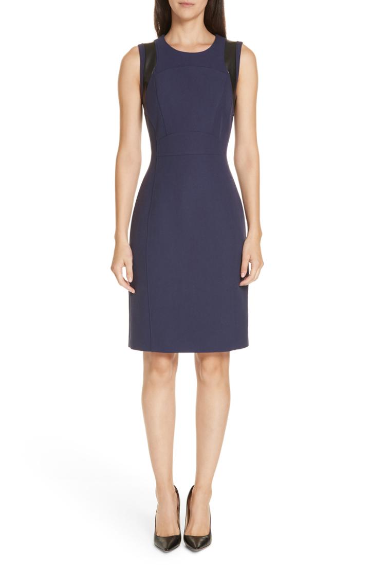 Women's Boss Daleta Sheath Dress Rr - Red