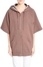 Women's Burberry Lima Cotton Blend Hoodie - Pink