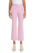 Women's Stella Mccartney Wool Ankle Pants Us / 44 It - Pink