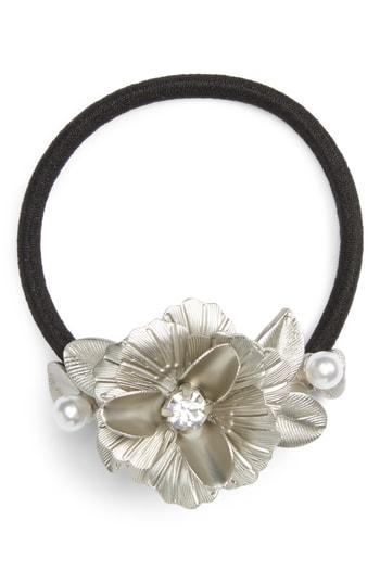 Tasha Flower Ponytail Holder