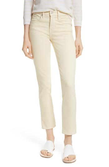 Women's Vince Skinny Crop Jeans - Yellow