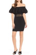 Women's Endless Rose Off The Shoulder Sweater Dress - Black