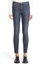 Women's Frame Le High Skinny High Waist Crop Jeans - Blue