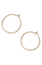 Women's Madewell Delicate Wire Hoop Earrings