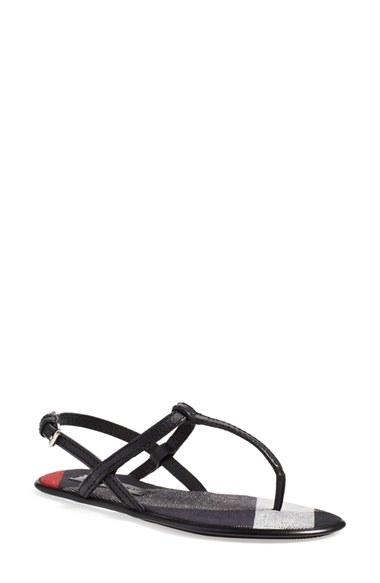 Women's Burberry 'ingeldew' T-strap Sandal