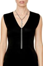 Women's Sheryl Lowe Geometric Bezel Y-necklace