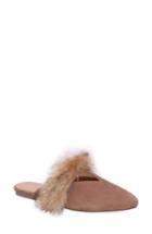 Women's Joe's Angelique Faux Fur Mule .5 M - Brown