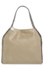Stella Mccartney 'small Falabella - Shaggy Deer' Faux Leather Tote - White
