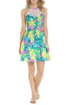 Women's Lilly Pulitzer Kinley Halter Dress - Pink