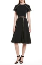 Women's Jonathan Simkhai Grommet Fit & Flare Dress