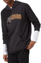 Men's Topman Eagle Kings Spliced Graphic Hoodie