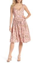 Women's Gal Meets Glam Collection Sarah Floral Print Sundress - Pink