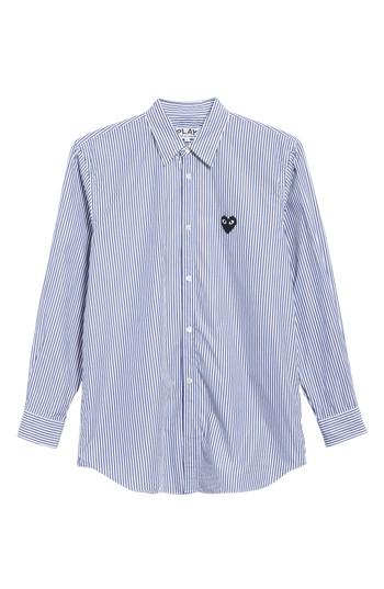 Men's Comme Des Garcons Stripe Woven Shirt