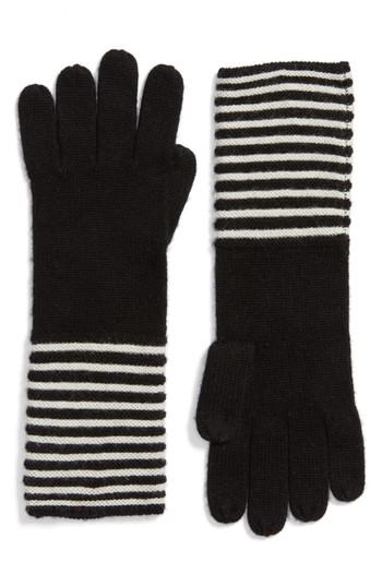 Women's Michael Michael Kors Double Links Wool & Cashmere Gloves