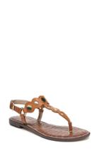 Women's Sam Edelman Gilly T-strap Sandal M - Brown