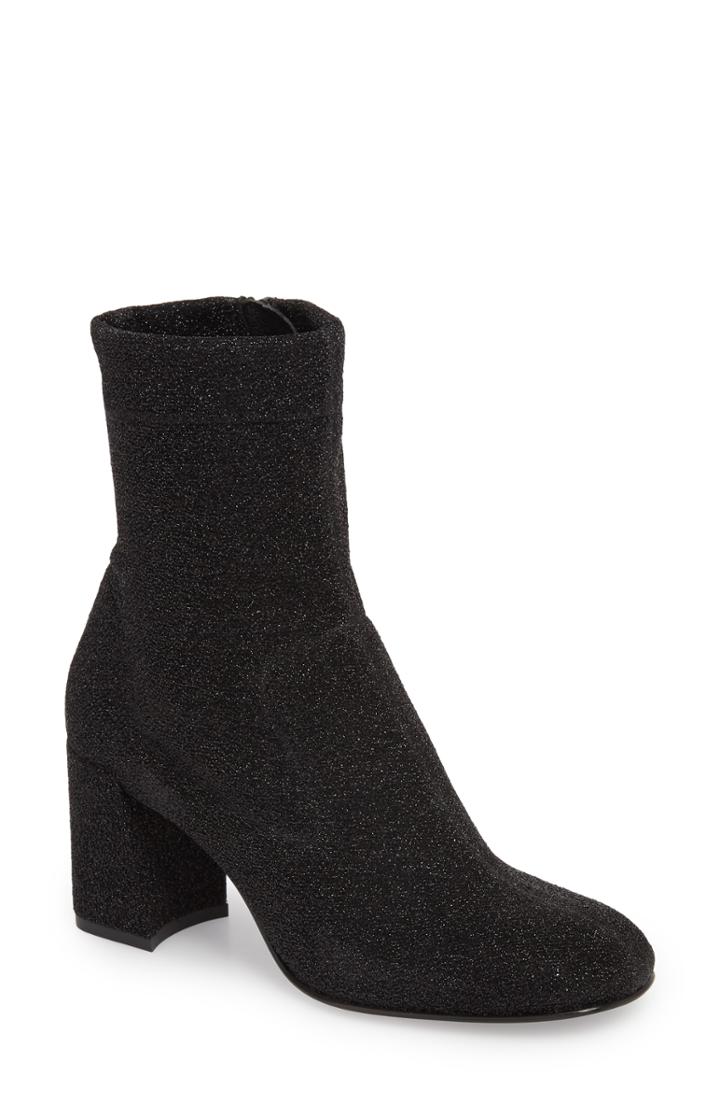 Women's Pedro Garcia Nida Block Heel Bootie .5us / 35.5eu - Black