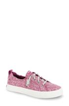 Women's Sperry Crest Ebb Sneaker M - Pink