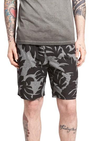 Men's Diesel P-pollack Mix Media Shorts - Black