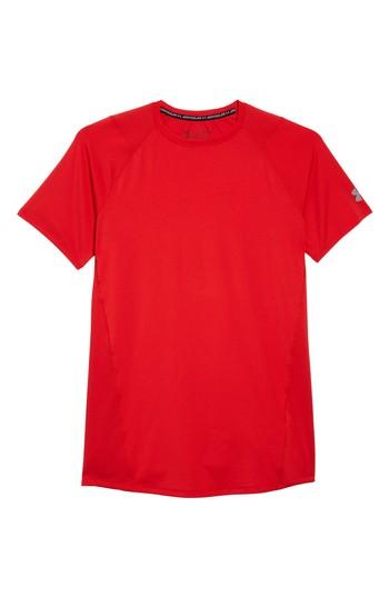 Men's Under Armour Raid 2.0 Crewneck T-shirt, Size - Red