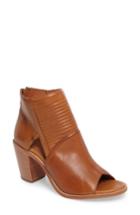 Women's Frye Bailey Quilted Peep Toe Bootie M - Brown