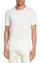 Men's John Varvatos Star Usa Melange Knit Henley - White