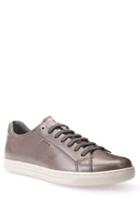 Men's Geox Ricky Leather Sneaker Us / 39eu - Grey