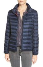 Women's Tumi Pax On The Go Packable Quilted Jacket - Blue