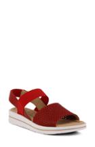 Women's Spring Step Travel Sandal .5-6us / 36eu - Red