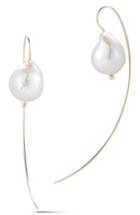 Women's Mizuki Pearl Threader Earrings