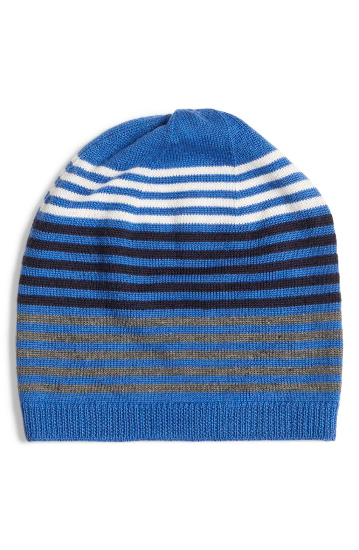 Women's Eileen Fisher Stripe Wool Beanie