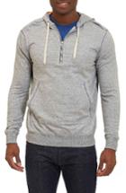 Men's Robert Graham Dayne Quarter Zip Hoodie