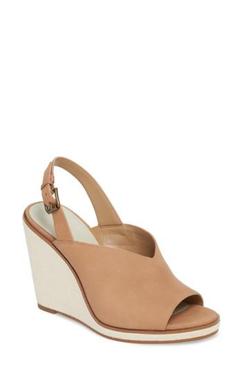 Women's 1.state Genna Wedge Sandal .5 M - Beige